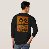 T-shirt DG Paintings Reflets du coucher du soleil manches (Dos entier)