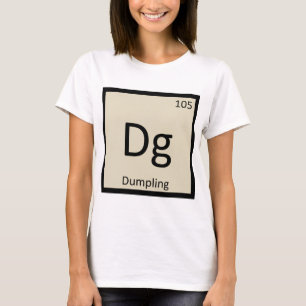T-shirt Dg - Tableau périodique de chimie d'apéritif de