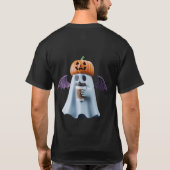 T-shirt d'Halloween avec adorable fantôme (Dos)