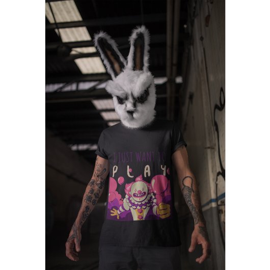 T-shirt d'Halloween Clown déplaisant"