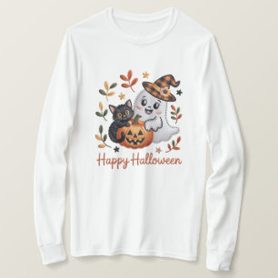 T-shirt d'Halloween mignon - Broderie Whimsical
