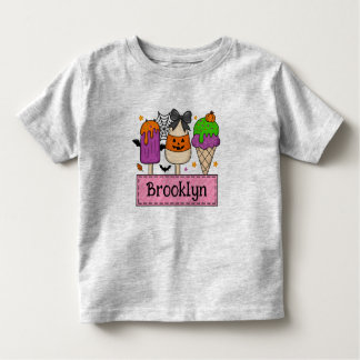 T-shirt d'Halloween pour filles personnalisable
