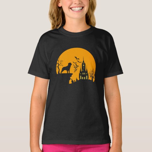 T-shirt d'Halloween Rottweiler (Devant)