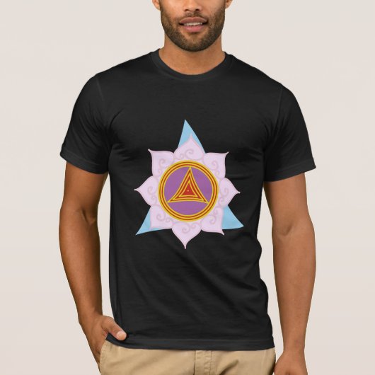T-shirt Dhanwantari Kali Yantra des hommes (Devant)