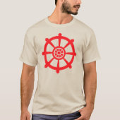 T-shirt Dharma Wheel Insight (Devant)