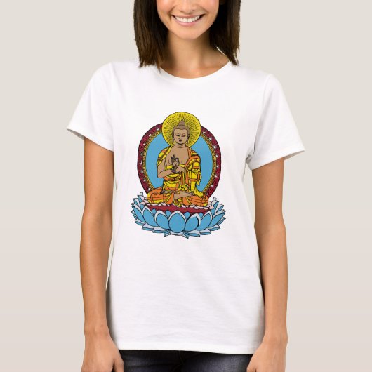 T-shirt Dharmachakra Bouddha (Devant)