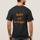 T-shirt d'hébreu de loriots (Dos)