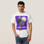 T-shirt Dhirt F/B de yucca de la Californie (Devant entier)