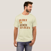 T-Shirt D'Histoire Noire (Devant entier)