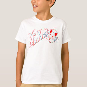 T-shirt d'hockey de rat de piste d'impression de