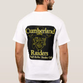 T-shirt d'hockey de rouleau de balle dure de (Dos)