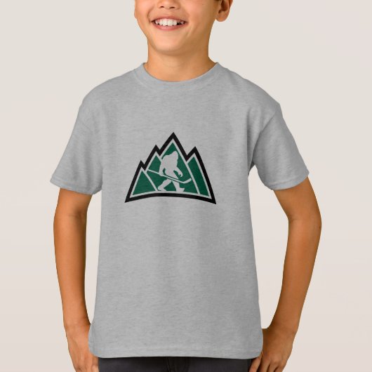 T-shirt d'hockey de Sasquatch d'enfants (Devant)