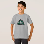 T-shirt d'hockey de Sasquatch d'enfants (Devant entier)