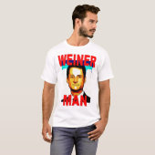 T-shirt d'homme d'Anthony Weiner (Devant entier)