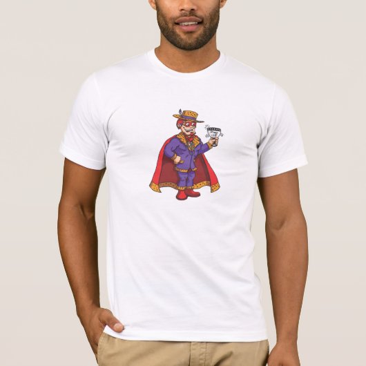 T-shirt d'homme de tasse de souteneur (Devant)