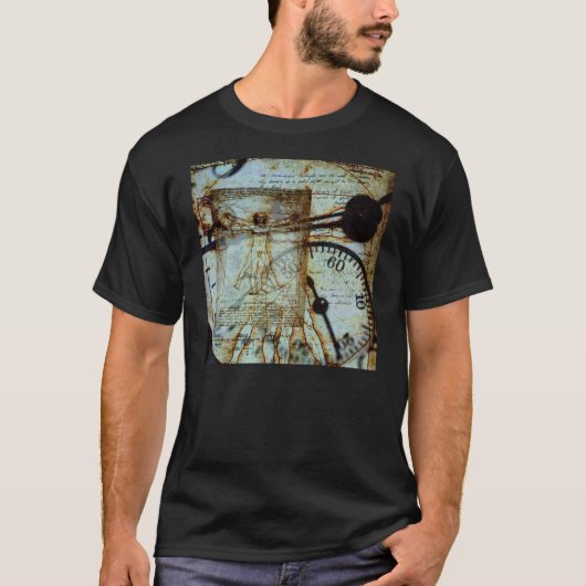 T-shirt d'homme de Vitruvian (Devant)