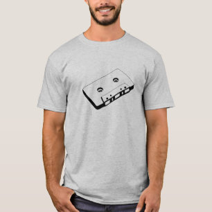T-shirt d'hommes de bande de musique de vieille
