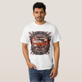 T-shirt d'honneur pompier (Devant entier)