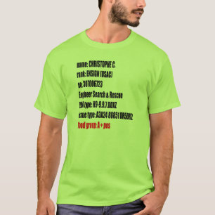 T-shirt d'horizon d'événement