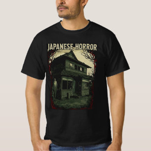 t-shirt d'horreur japonais