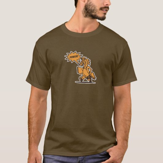 T-shirt d'horsepower pour les acheteurs de Granger (Devant)