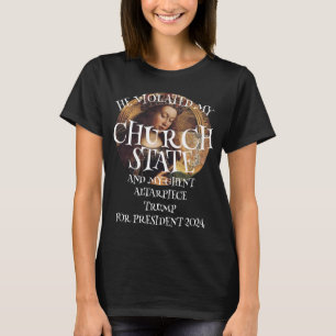 T-SHIRT DHS FBI CBP VIOLÉ COVENANT DE TRUMP ARK VOTE
