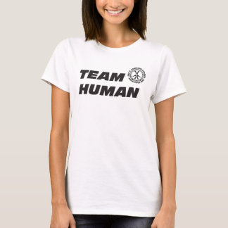 T-shirt d'humain d'équipe de Wmns