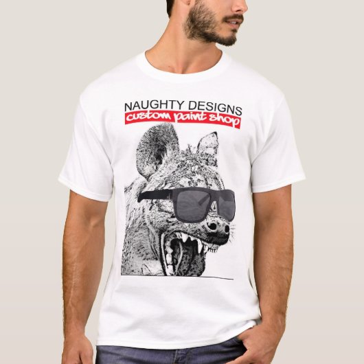 T-shirt d'hyena (Devant)