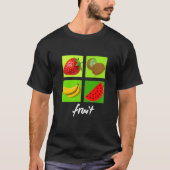 T-shirt di frutta botanica (Devant)
