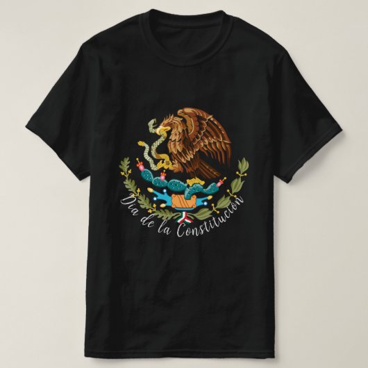 T-shirt Día de la Constitución (Mexique) (Design devant)