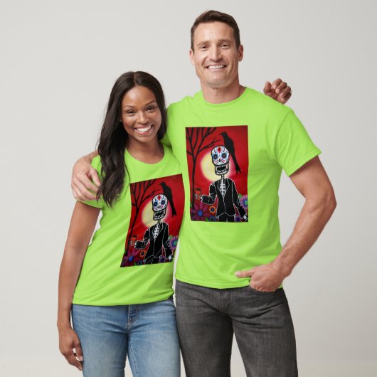 T-shirt Dia De Los Muertos (Unisexe)
