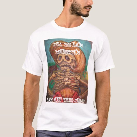 T-SHIRT DIA DE LOS MUERTOS (Devant)