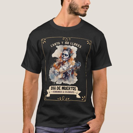 T-shirt Dia de los Muertos (Devant)