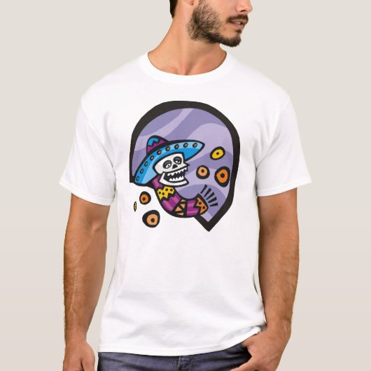 T-shirt Dia De Los Muertos (Devant)