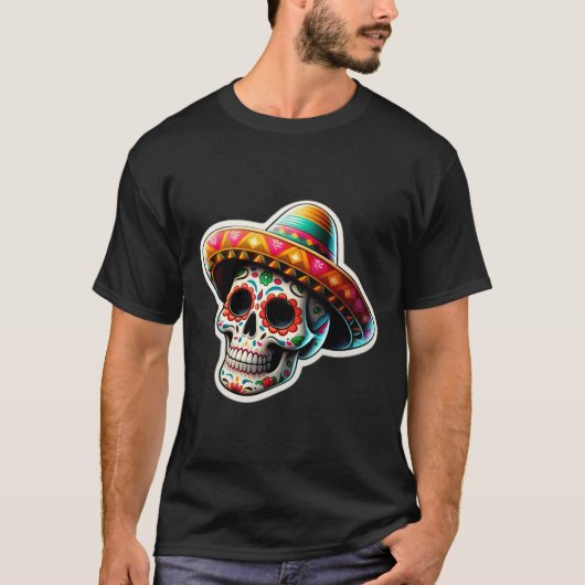 T-shirt Dia de los Muertos 2 (Devant)