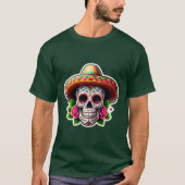 T-shirt Dia de los Muertos 6 (Devant)