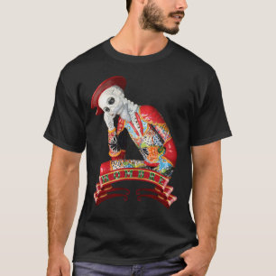 T-shirt Dia de los Muertos Calavera Homme