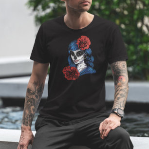 T-shirt Dia De Los Muertos Catrina Kalaka