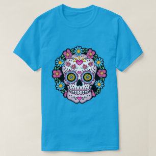 T-shirt Dia de los Muertos Crâne à sucre