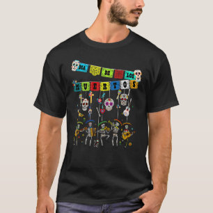 T-shirt Dia De los Muertos Journée de la danse du crâne mo