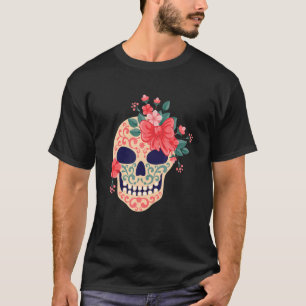 T-shirt Dia De Los Muertos Mexicaine Joie Et Hérita Hispan