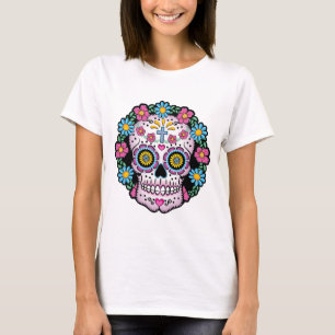 T-shirt Dia de los Muertos Skull