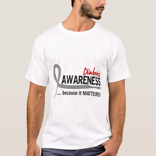 T-shirt Diabète de la conscience 2 (Devant)