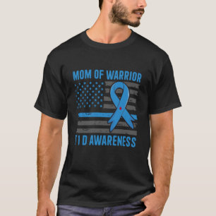 T-shirt Diabète de type 1 Sensibilisation T1D Maman d'un g