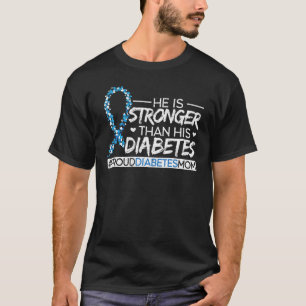 T-shirt Diabète maman guerrier diabétique