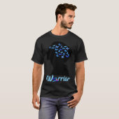 T-shirt Diabetes Awareness Diabetic Warrior T1D Diabetic S (Devant entier)