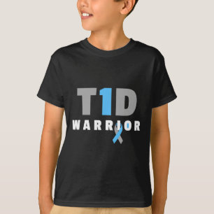 T-shirt Diabétique Cure - Amusants Type 1 Sensibilisation