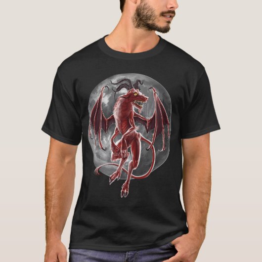 T-shirt Diable du New Jersey (Devant)