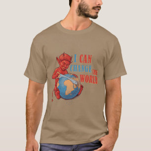 T-shirt Diable Enfant – Je peux changer le monde