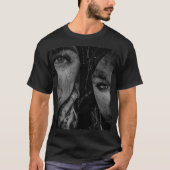 T-shirt Diable et ange (Devant)